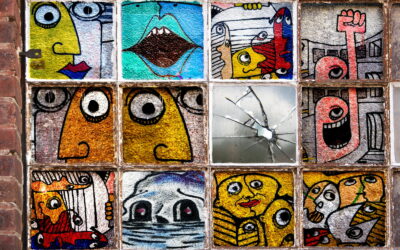 Graffiti-Fenster