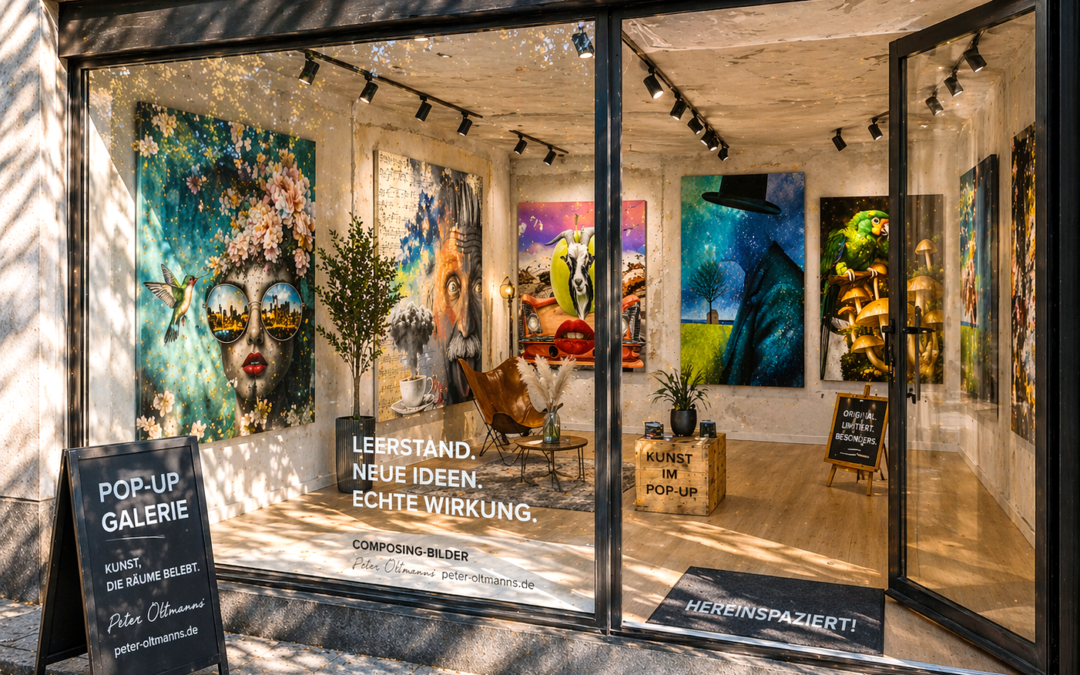 Leerstand kreativ nutzen Schaufenster neu beleben